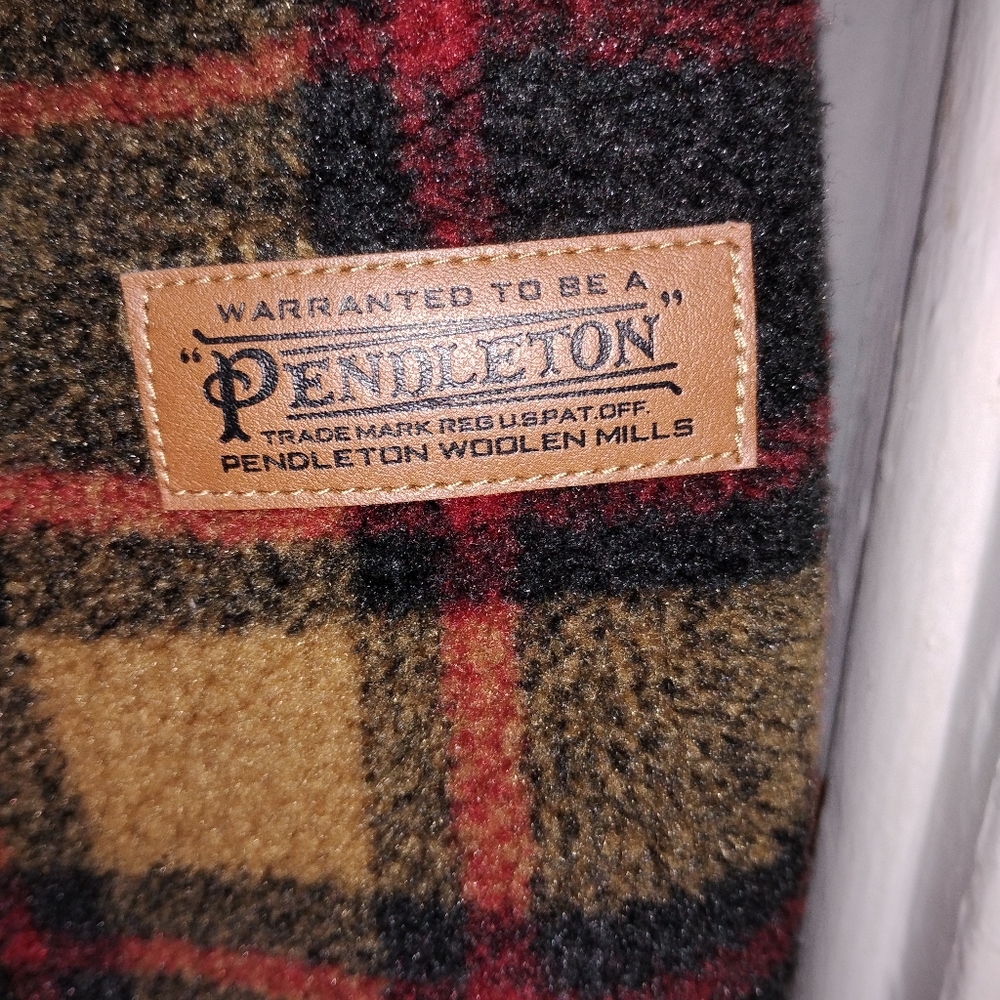Pendleton Saddle Plaid Women's Jacket - Yellow an… - image 3